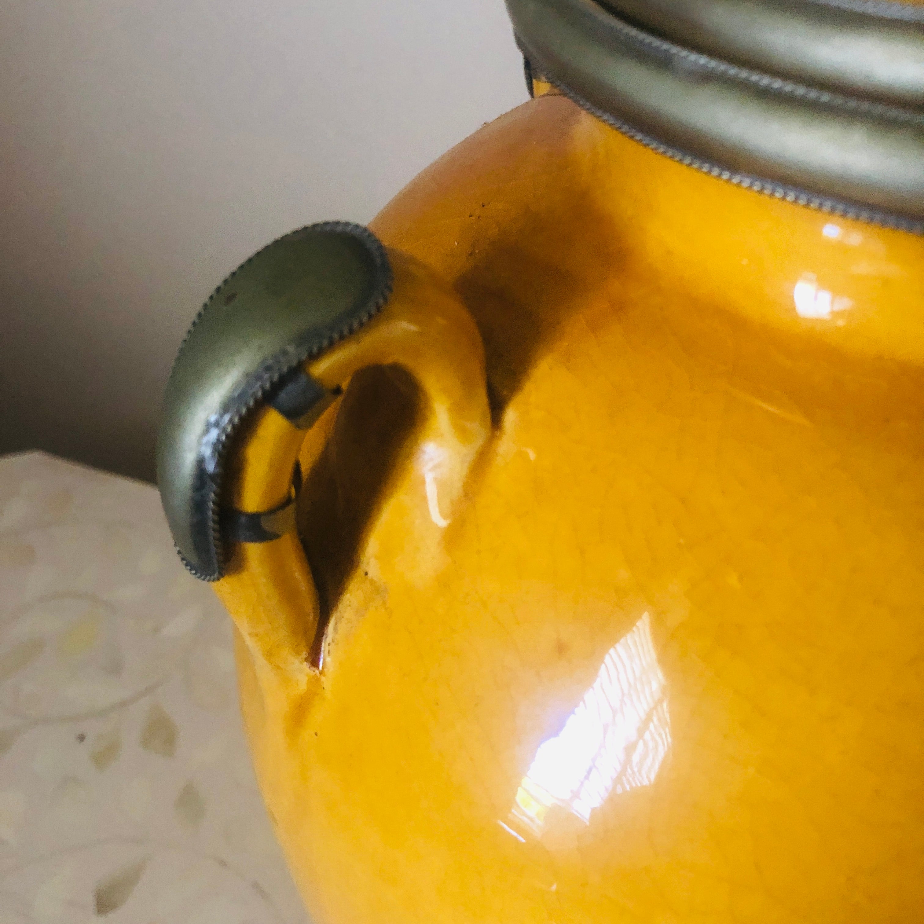 Jardin Majorelle Ceramic Urn with Handles