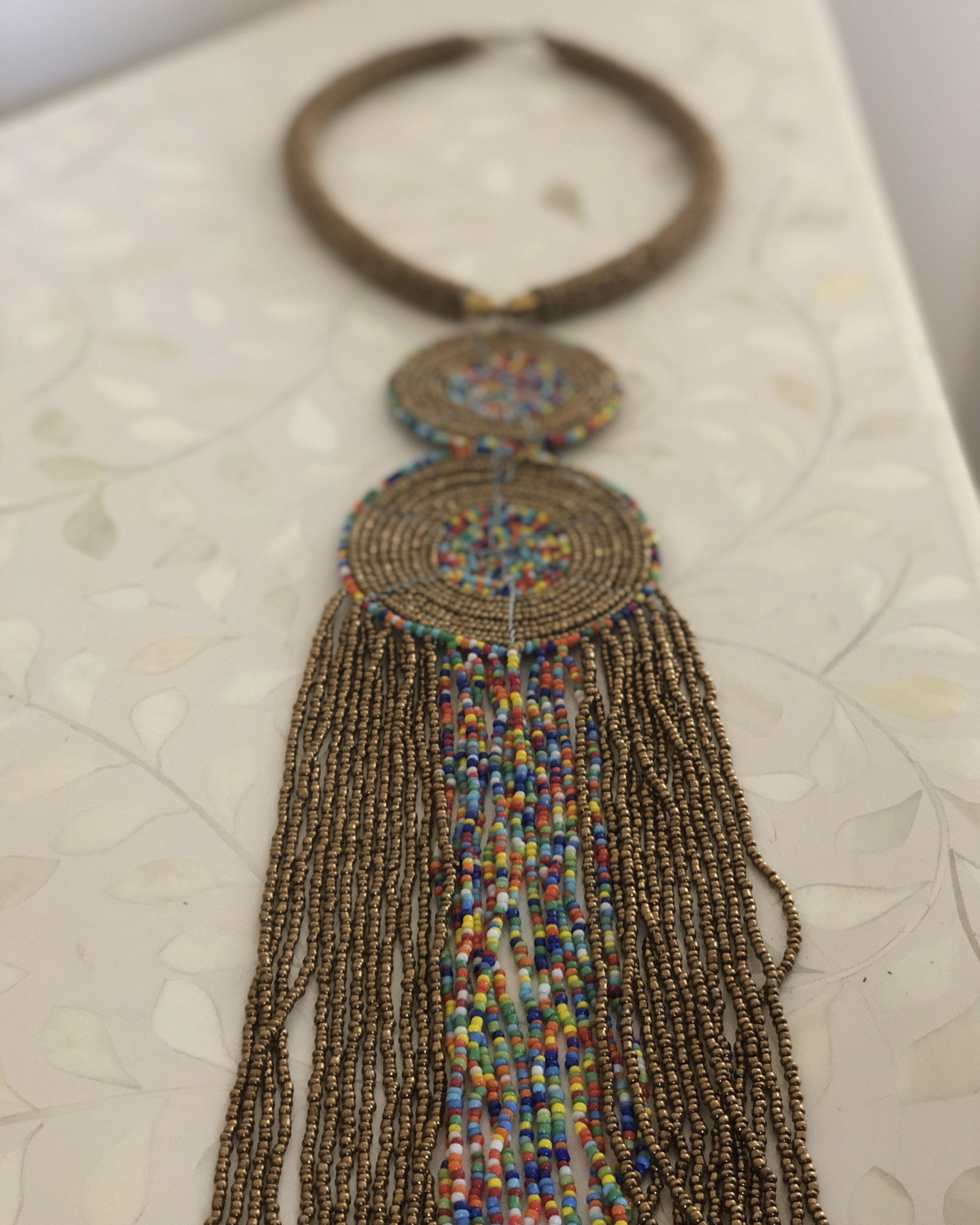 Marrakech Beaded Necklace