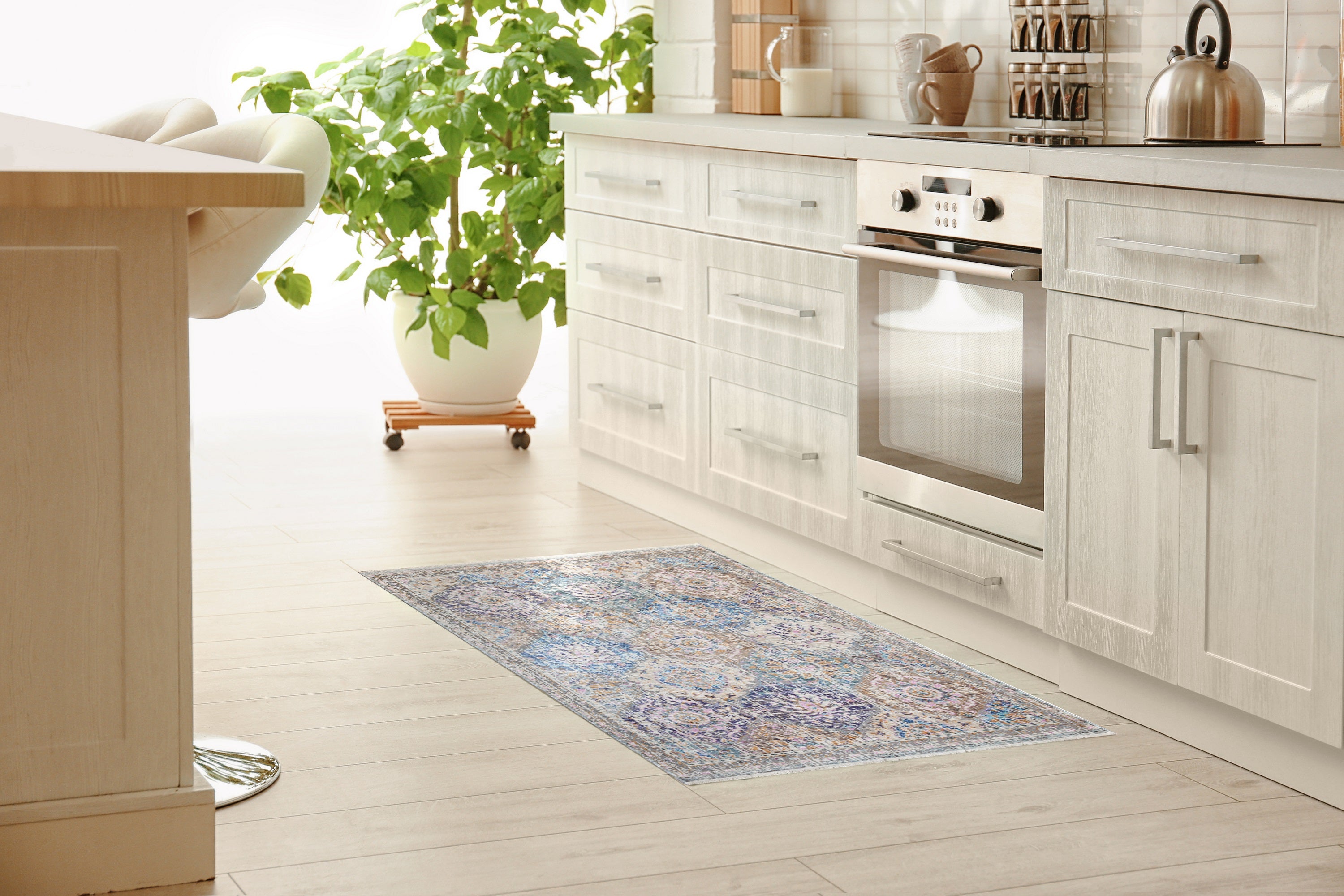 Trogney Blue Indoor Rug