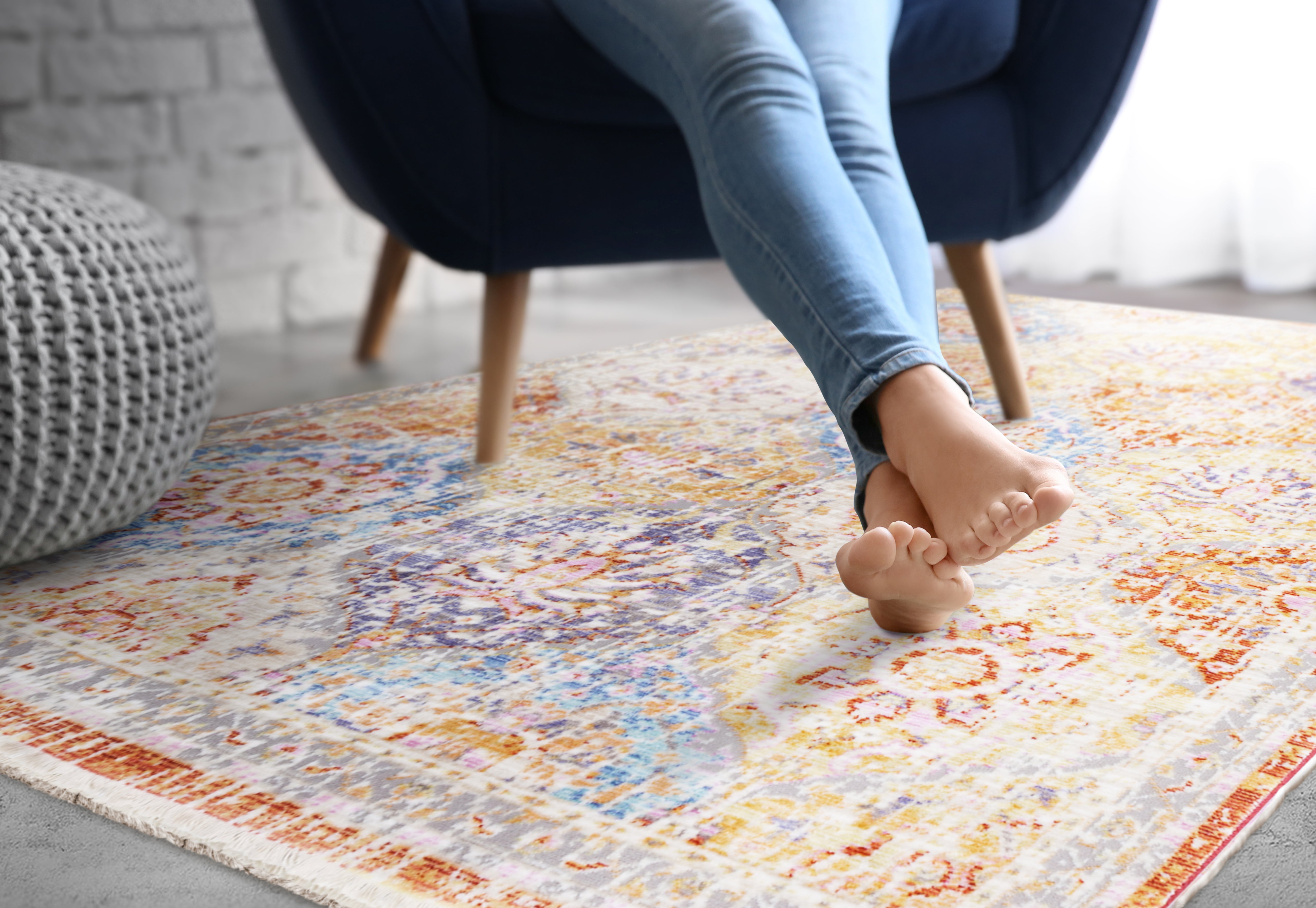 Trogney Multicolour Indoor Rug