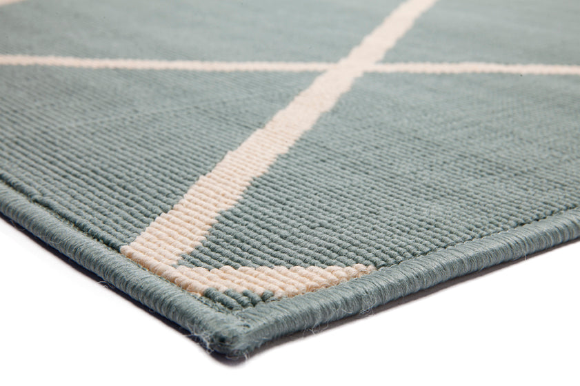 Tucson Aqua Outdoor Rug