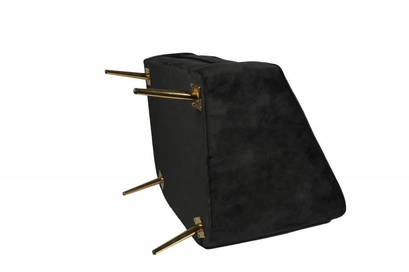 Tula Chair in Black Velvet