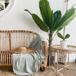 Darma Round Rattan Side Table