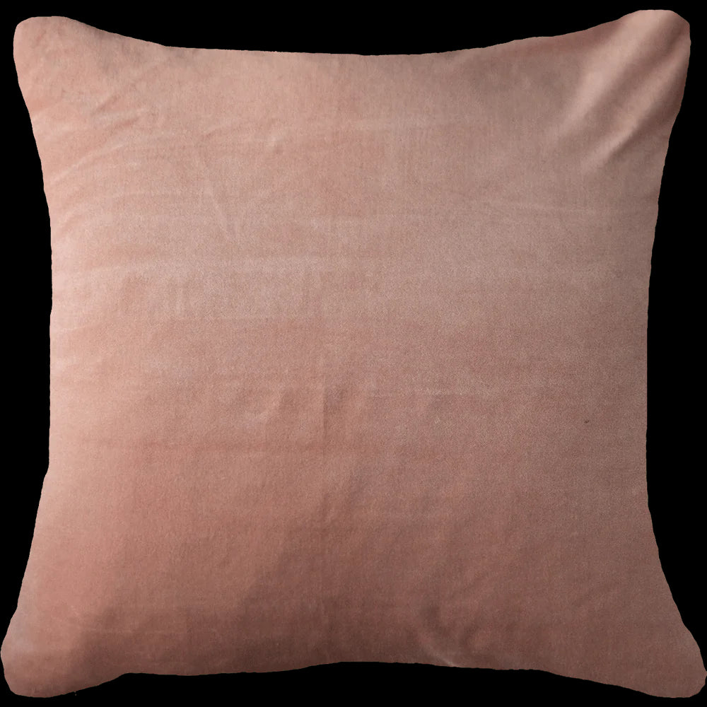 Velvet Lounge Cushion in Blush