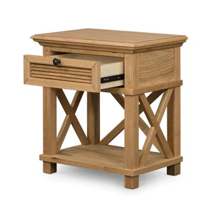 West Beach Bedside Table Natural
