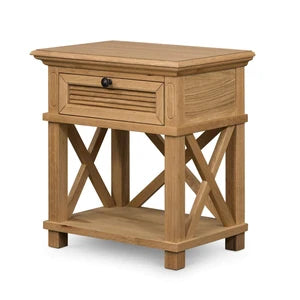 West Beach Bedside Table Natural