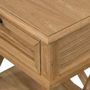 West Beach Bedside Table Natural