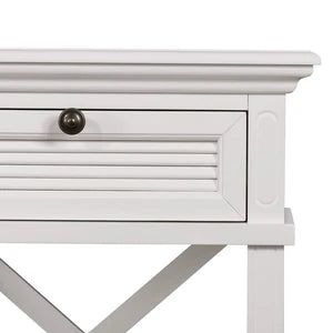 West Beach Bedside Table White