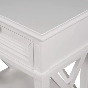 West Beach Bedside Table White