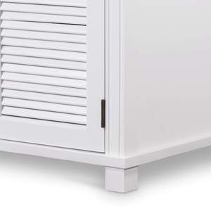 West Beach Desk White Double Leg