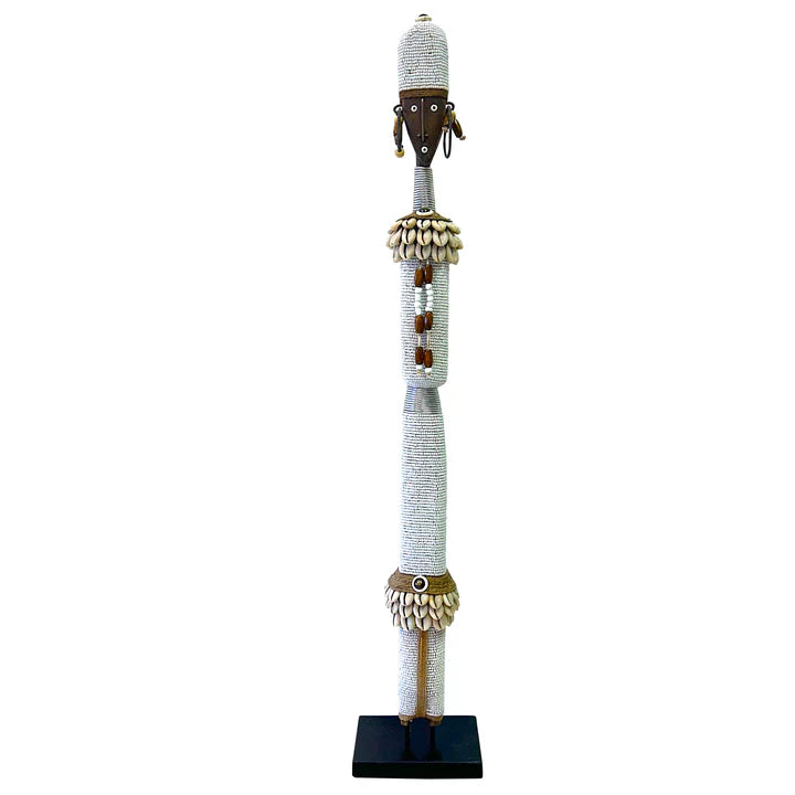 Ndamji Thin Tall Doll in White