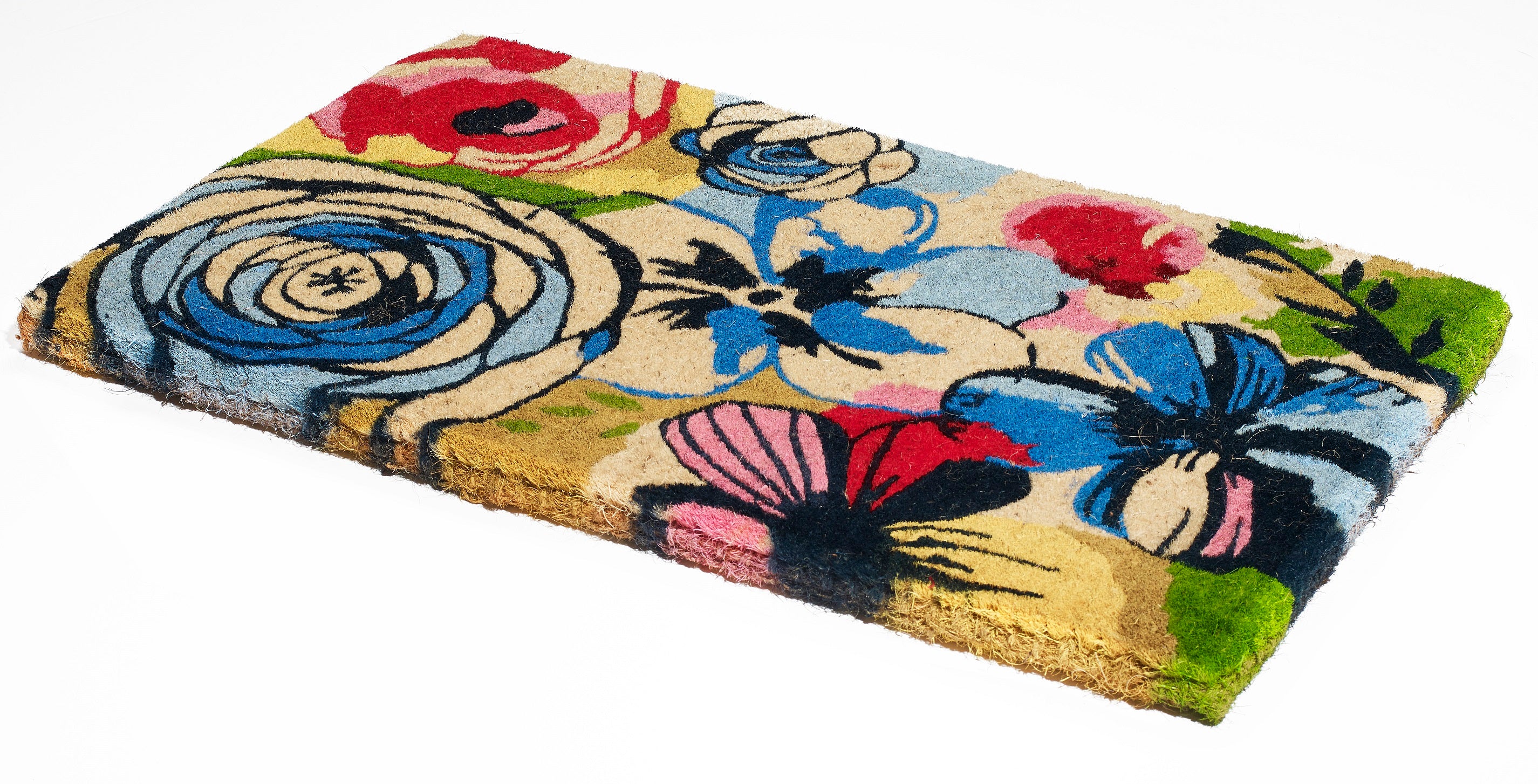 Watercolour 100% Coir Door Mat