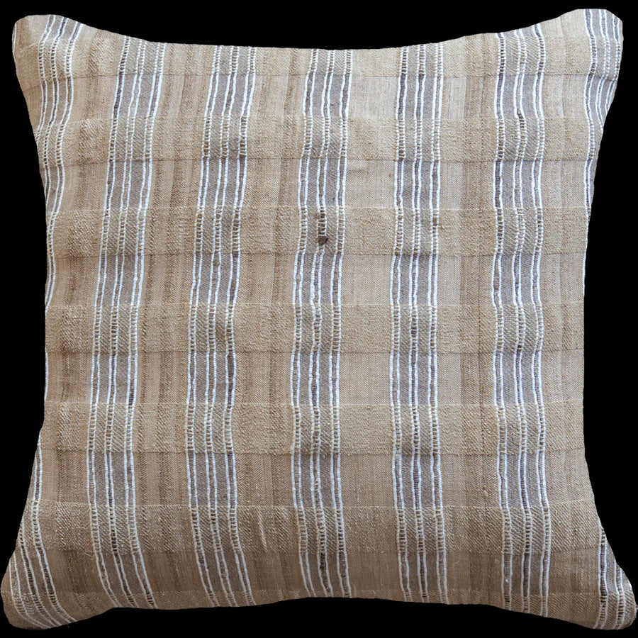 Weave Tweed Warwickshire Lounge Cushion in Natural