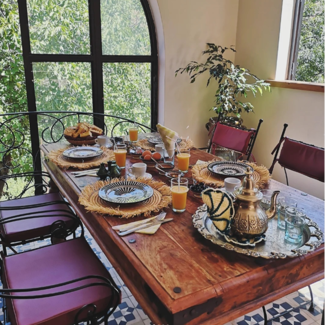 Moroccan Silver Nickel Tray