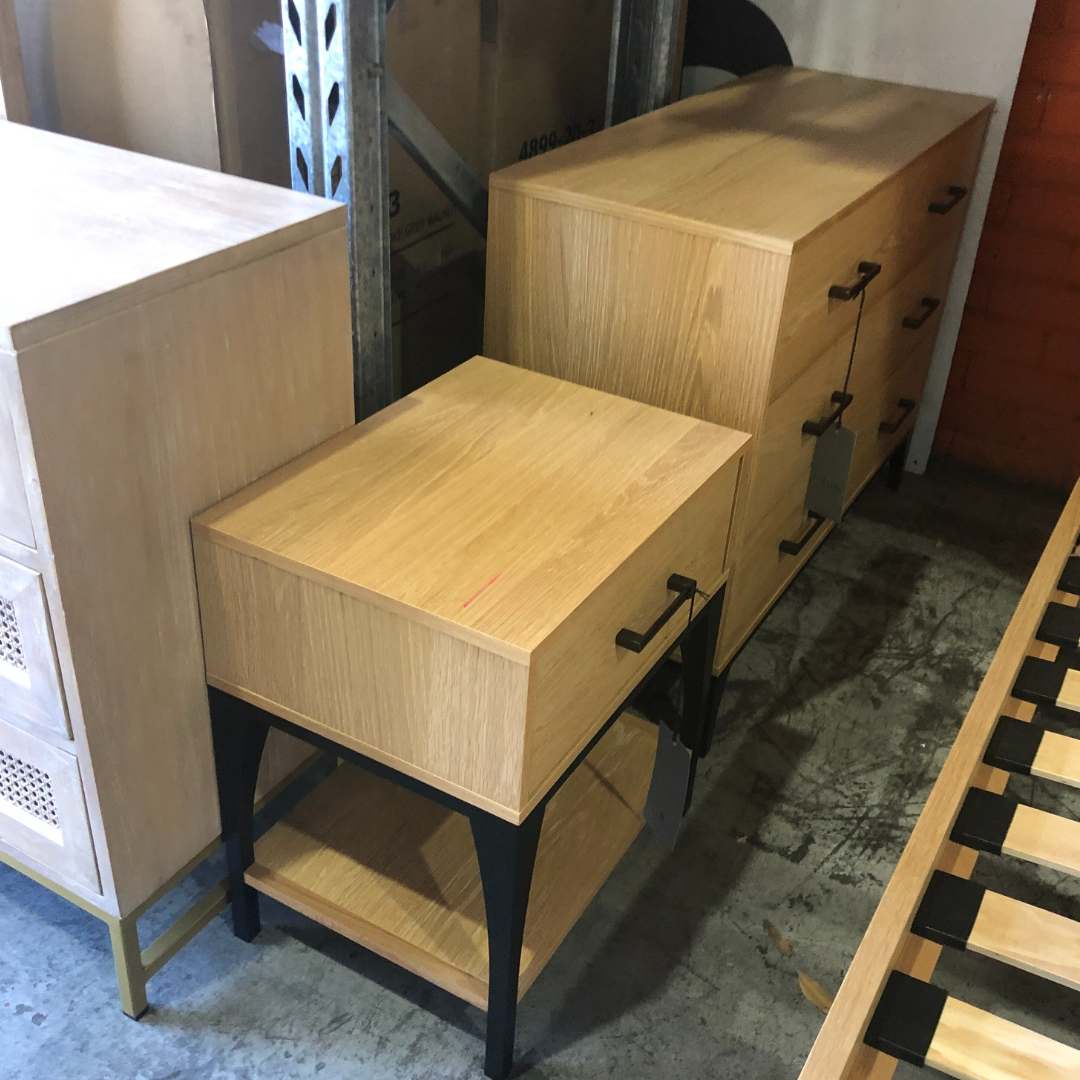 Kiruna 1 Drawer Bedside - Clearance