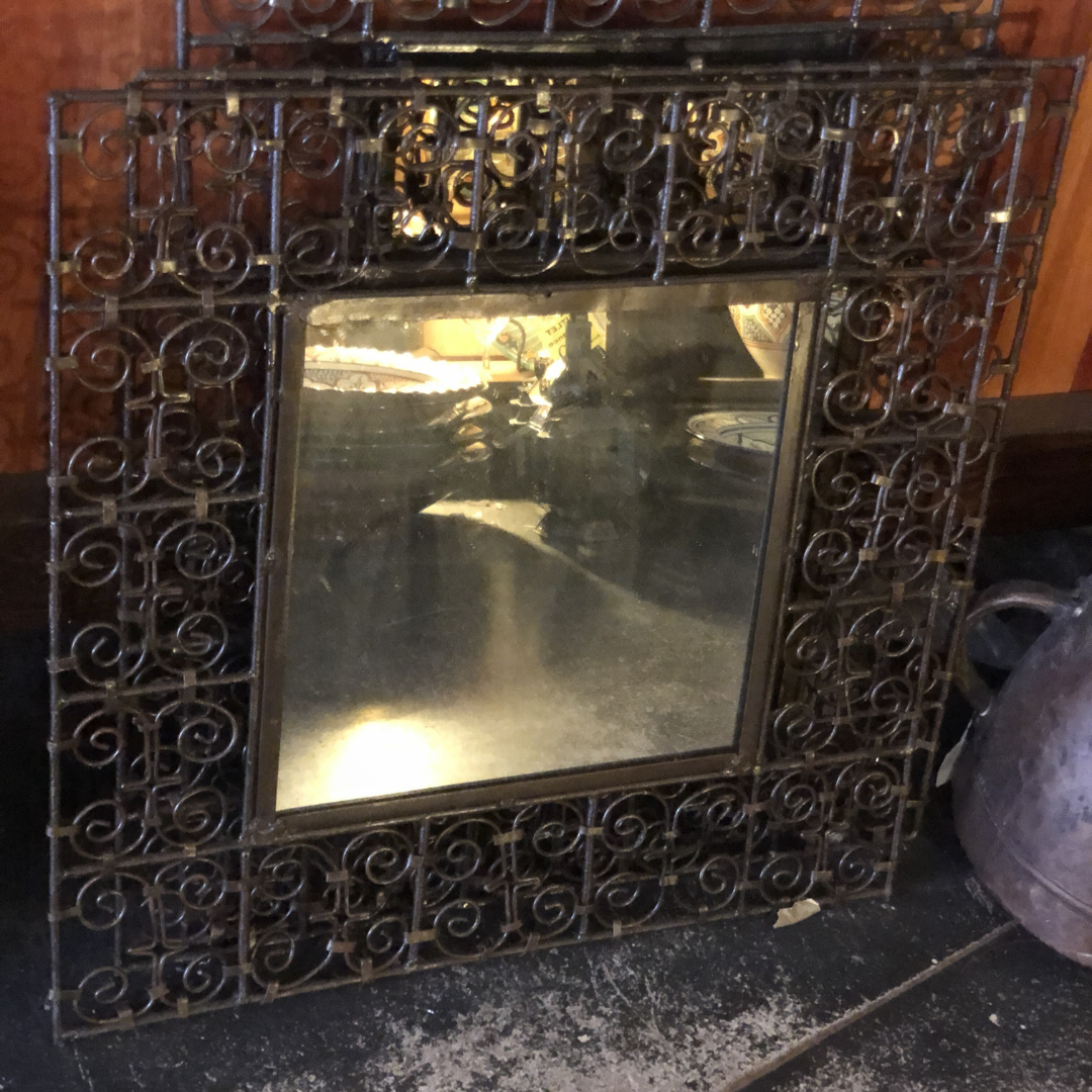 Moroccan Ironwork Mirror