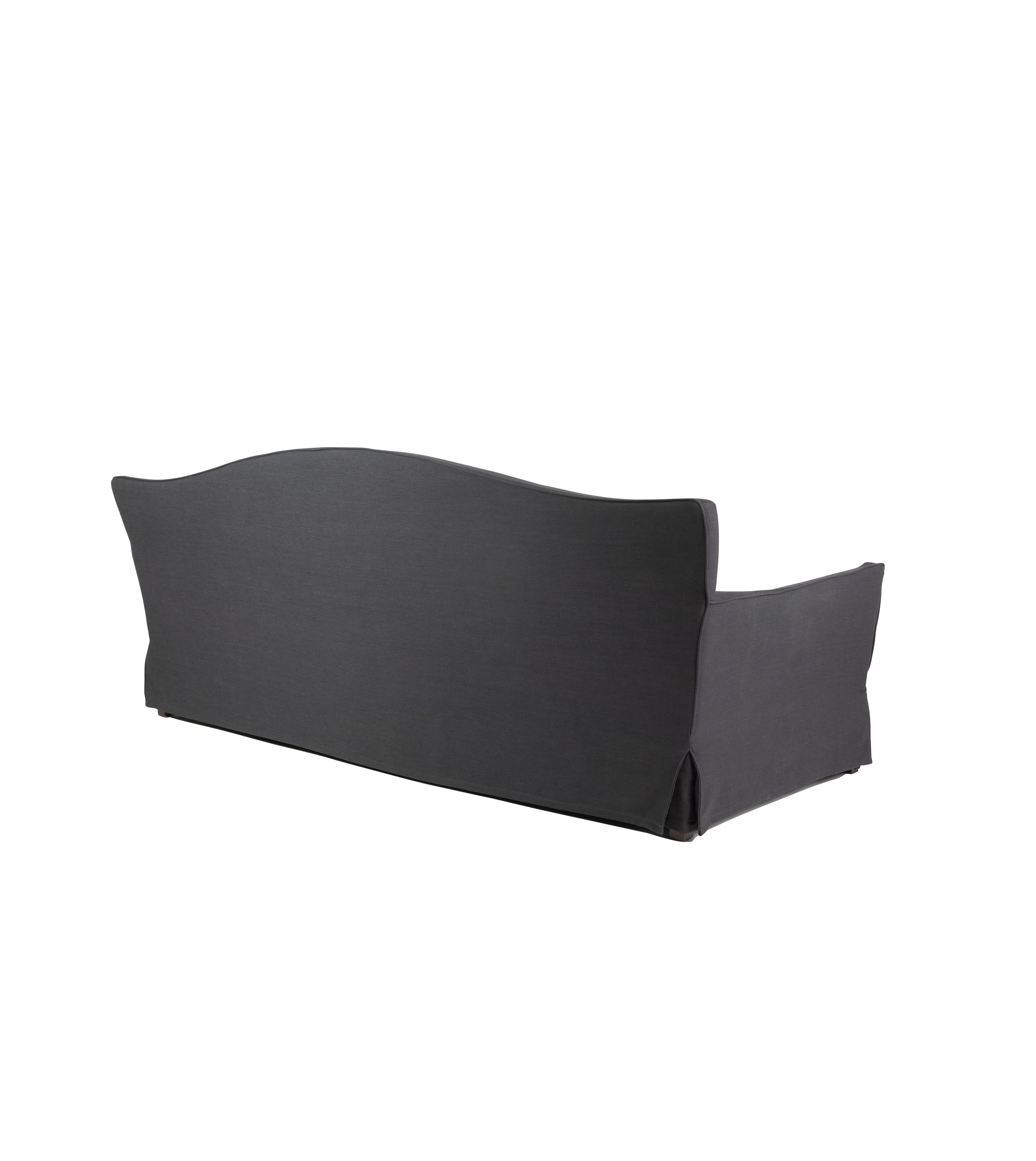 Chelsea Camelback Sofa in Grey