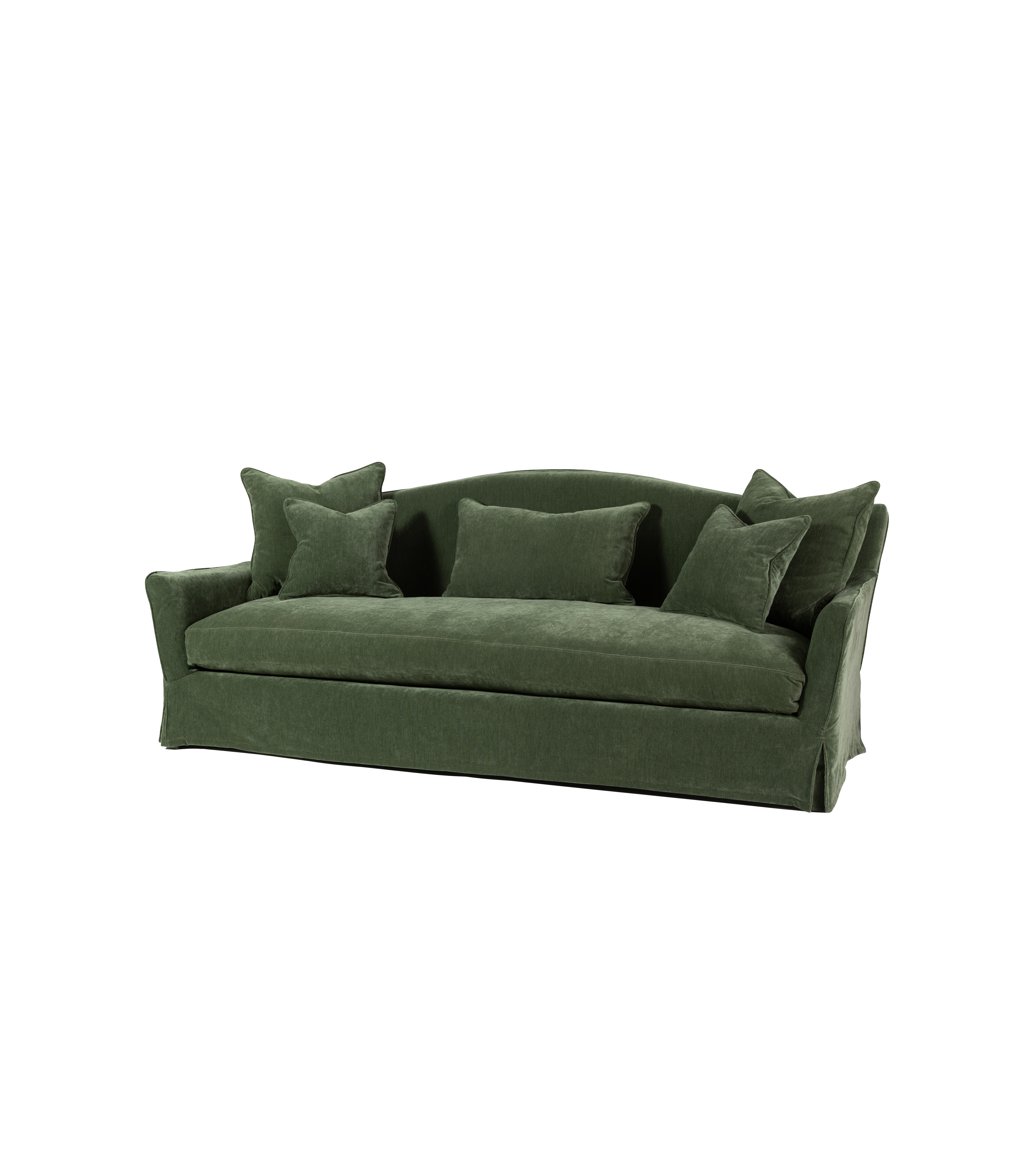 Chelsea Camelback Sofa in Forest