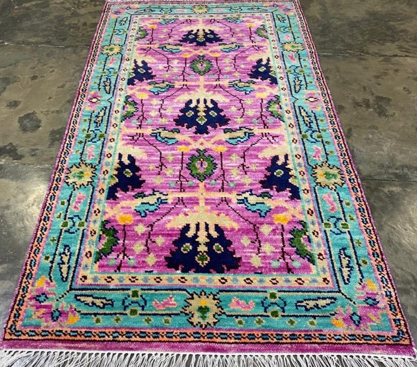 Corum 100% NZ Wool Oushak Rug
