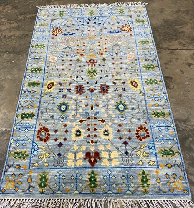 Doa 100% NZ Wool Oushak Rug