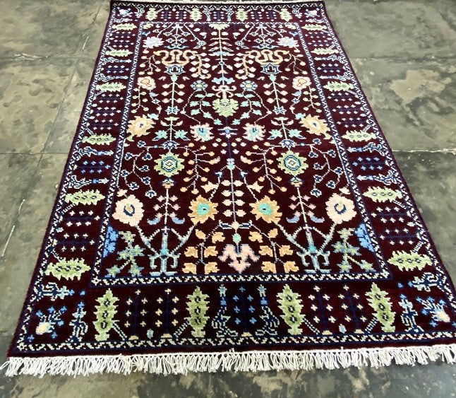 Bodrum 100% NZ Wool Oushak Rug