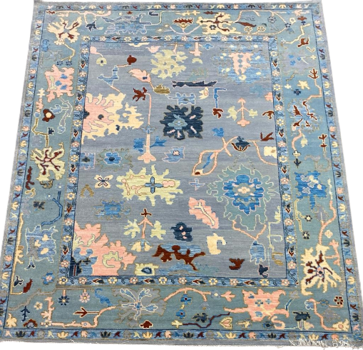 Rhodes 100% NZ Wool Oushak Rug