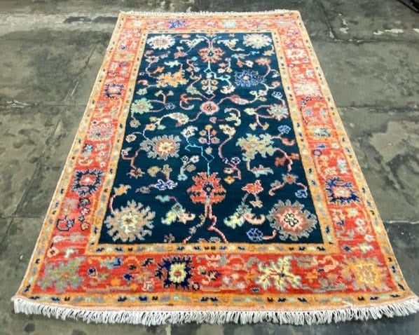 Marmaris 100% NZ Wool Oushak Rug