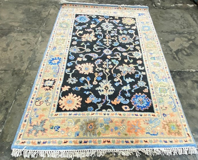 Fethiye 100% NZ Wool Oushak Rug