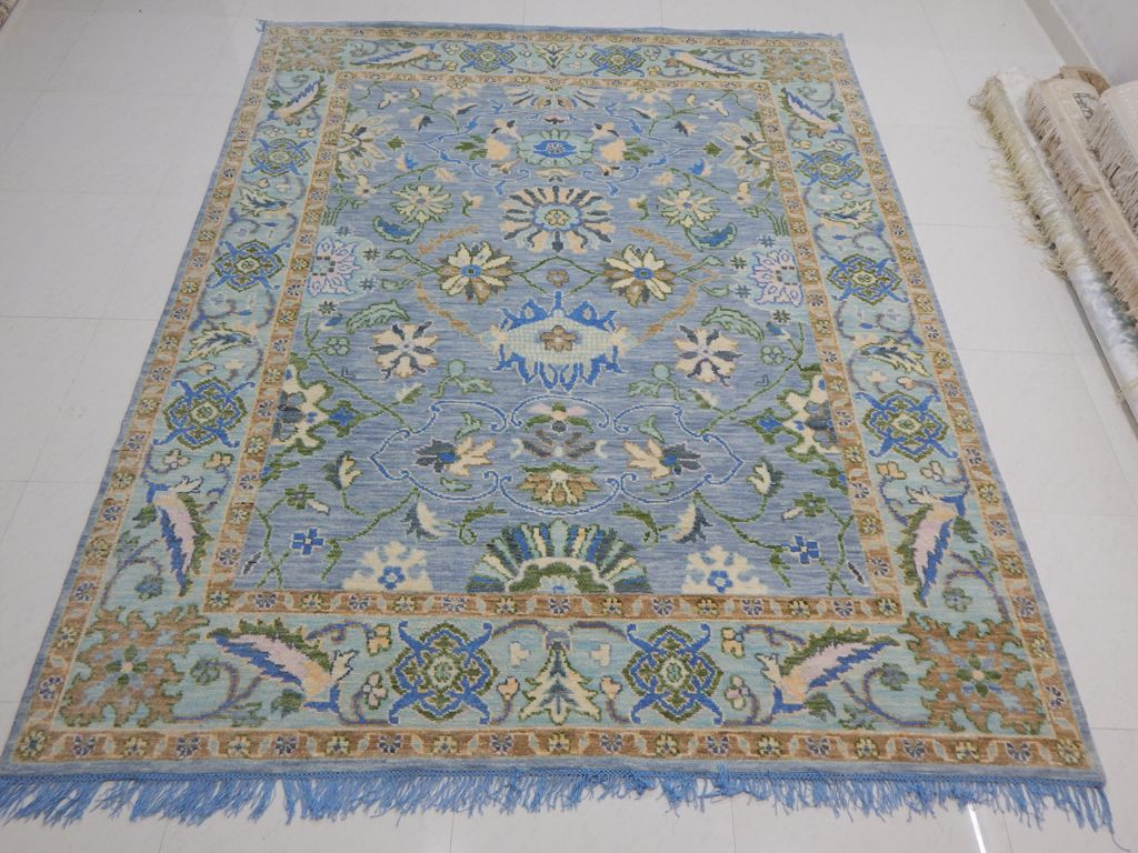 Topi 100% NZ Wool Oushak Rug
