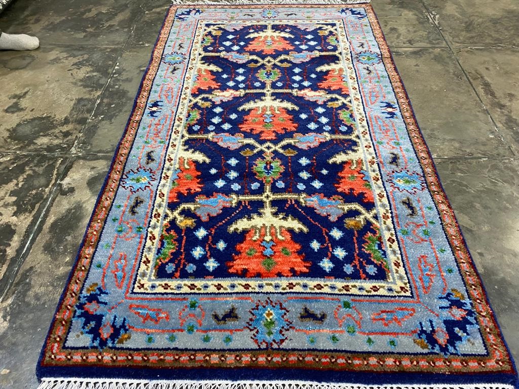 Ankara 100% NZ Wool Oushak Rug
