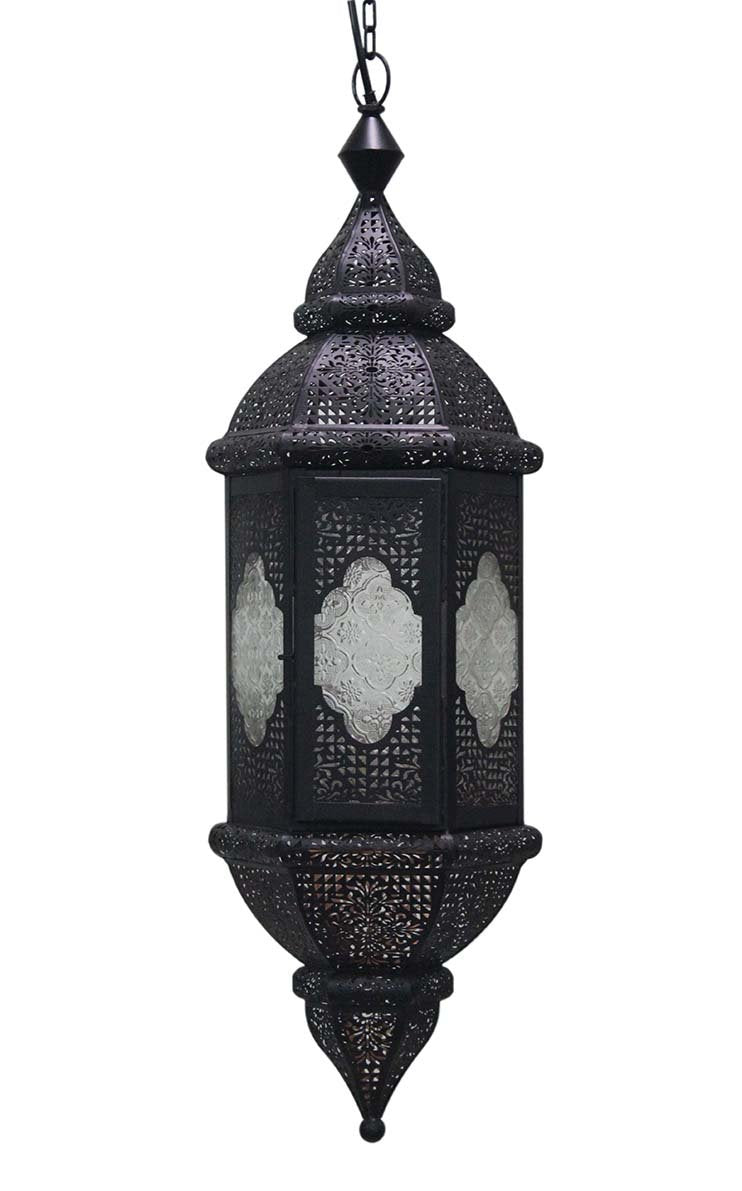 Meknes Pendant in Brass