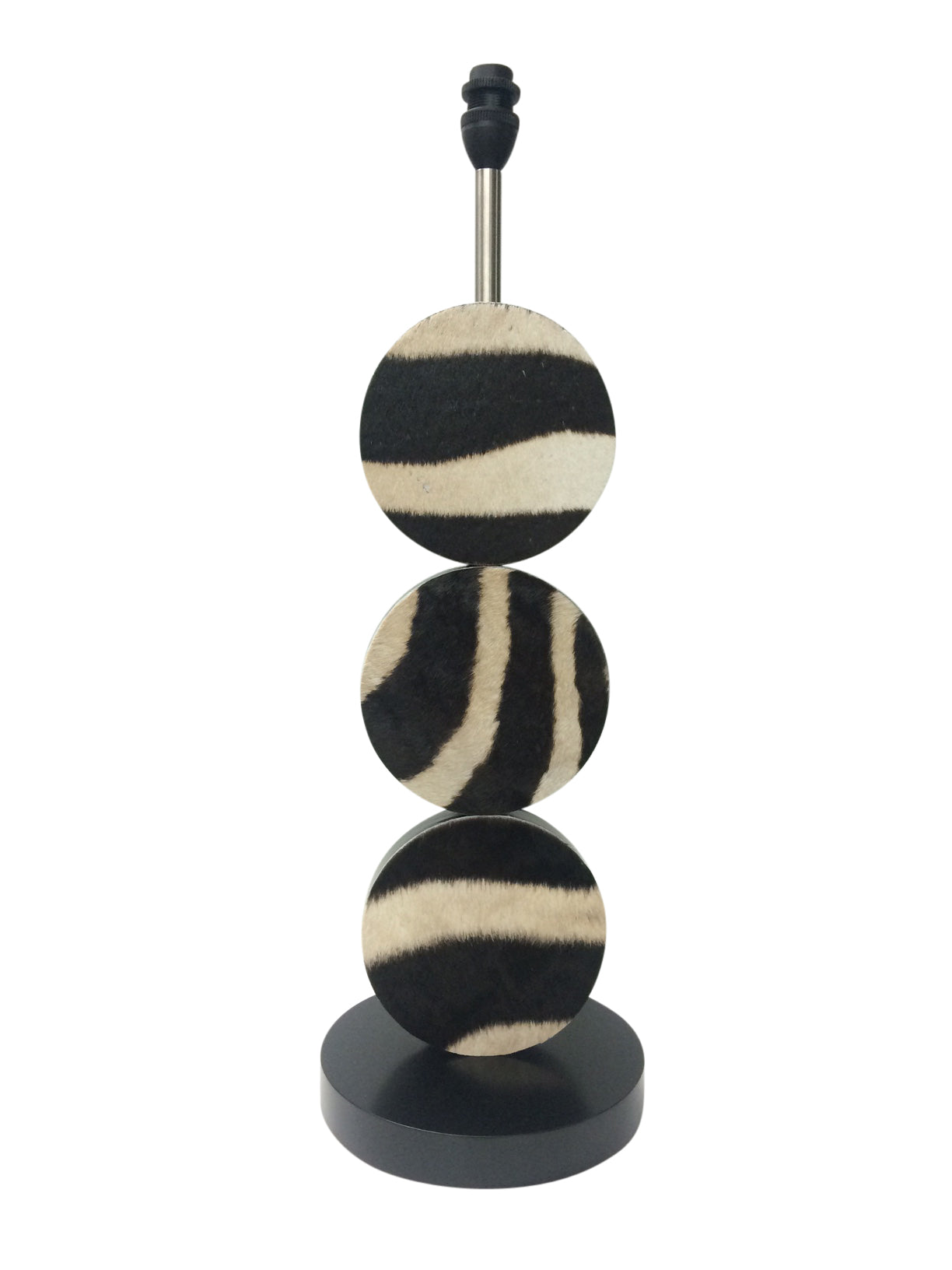 Zebra Hide Table Lamp