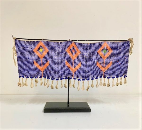 Beaded Skirt on Stand