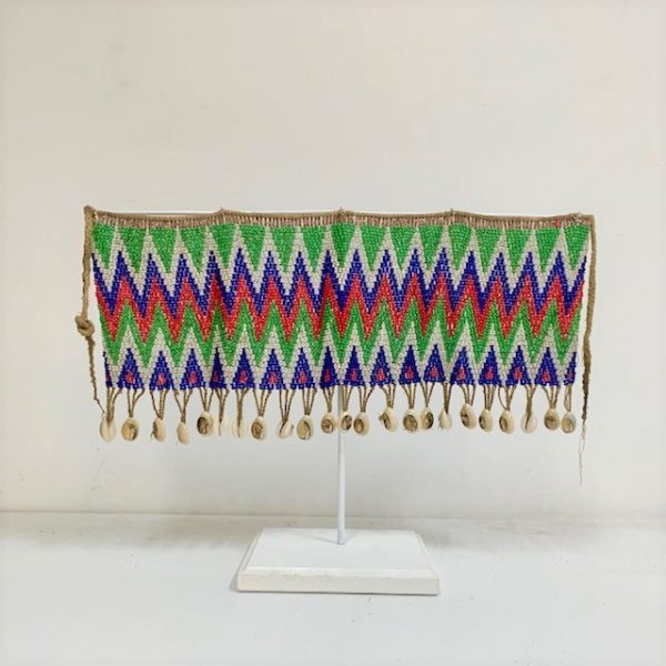 Beaded Skirt on Stand