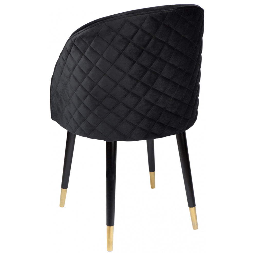 Reed Arm Chair in Black
