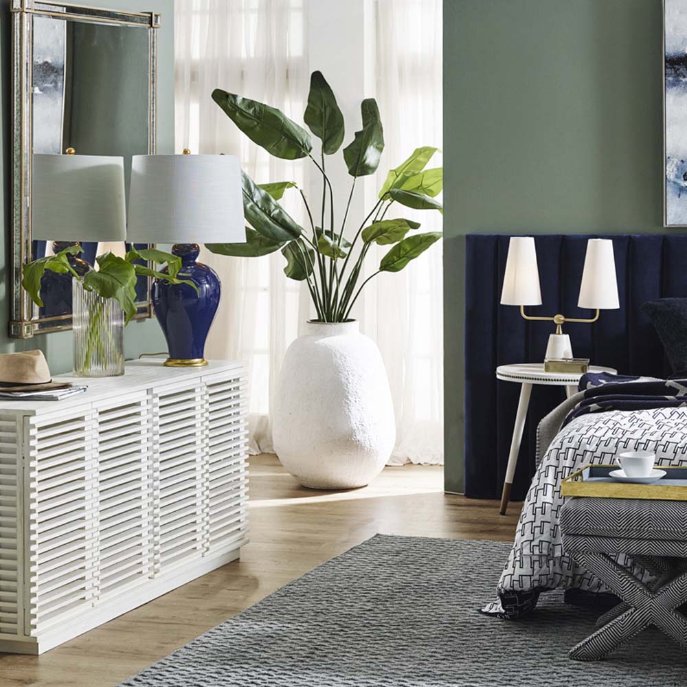 Bahama Buffet in White