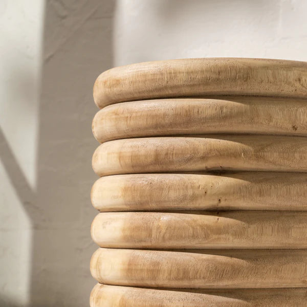 Anoki Timber Stool in Natural