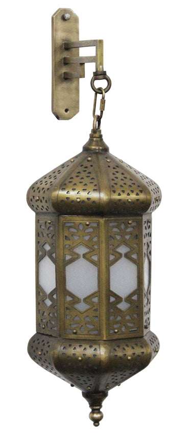 Merzouga Wall Light in Brass