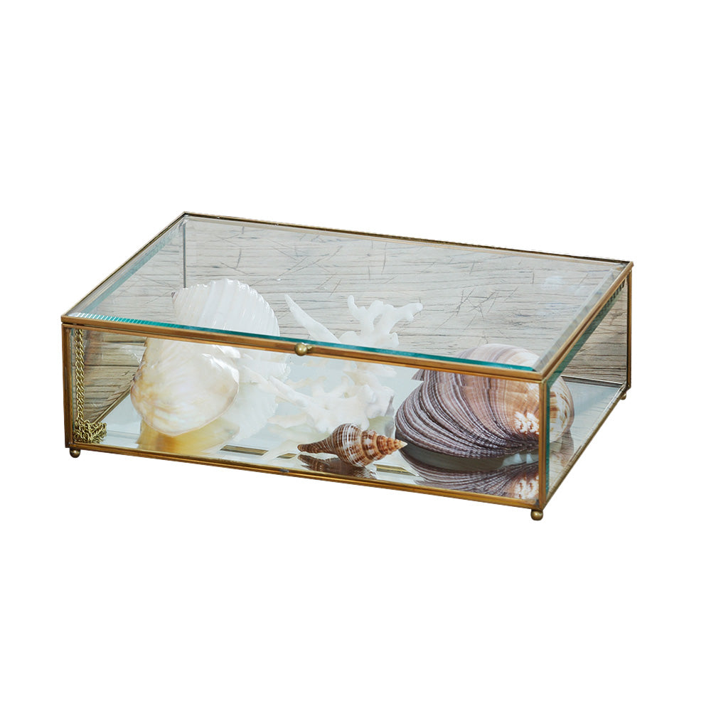 Brass & Glass Display Box  - Small