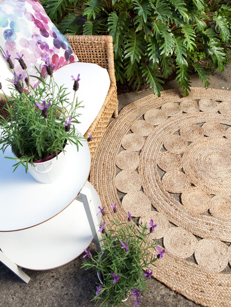 Medallion Jute Rug