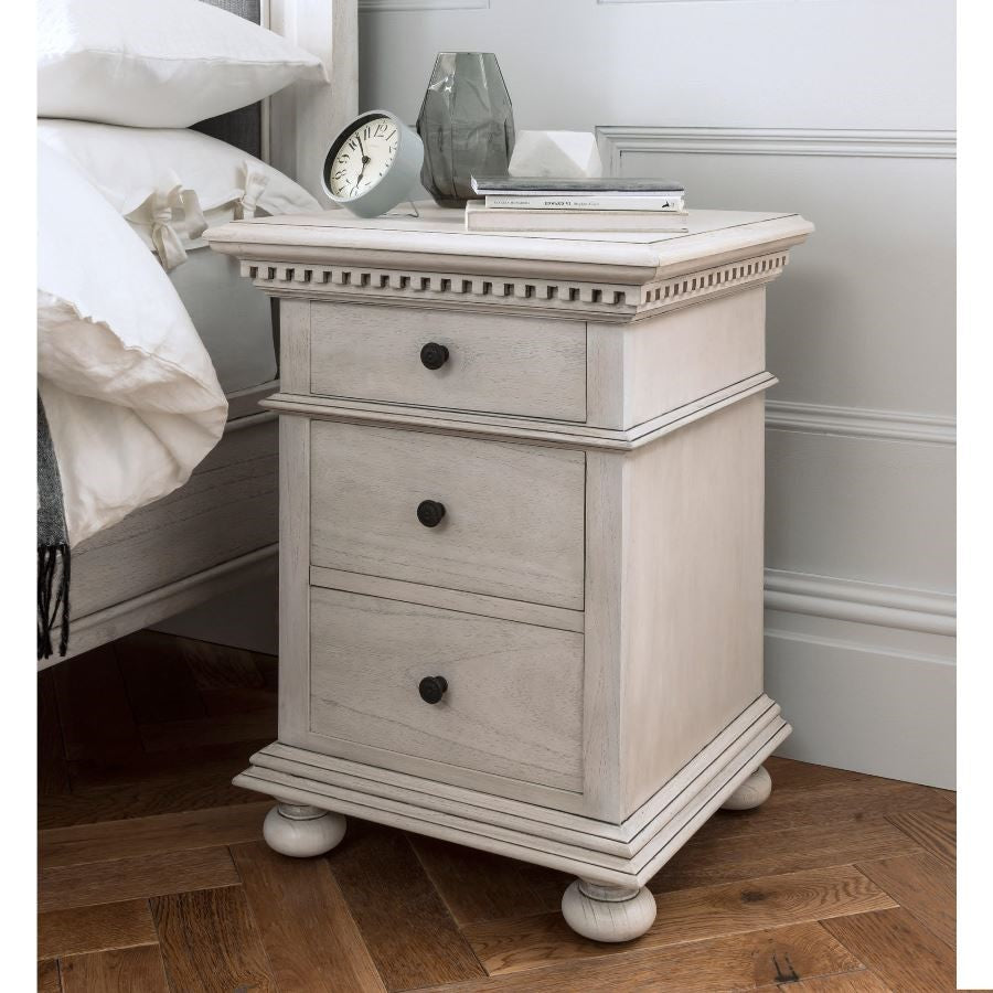 Augusta 3 Drawer Bedside Chest