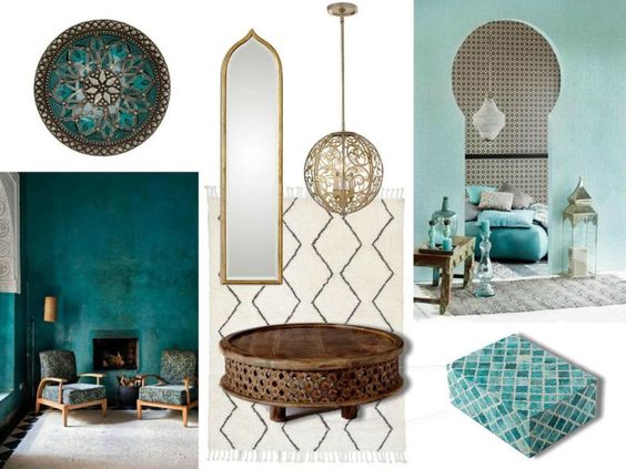Zohi Interiors Signature Collection : Bone Inlay Large Box in Moroccan /Emerald
