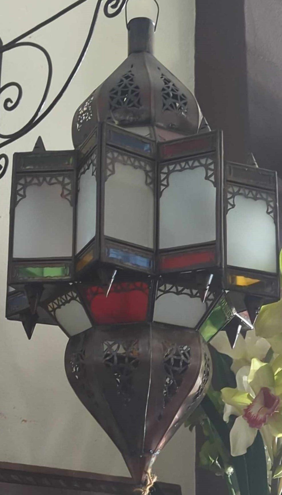 Moroccan Hanging Star Pendant Light