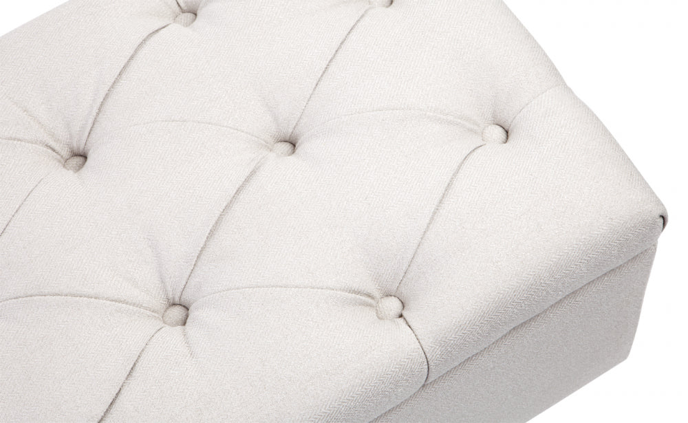 Pippa Storage Ottoman in Natural