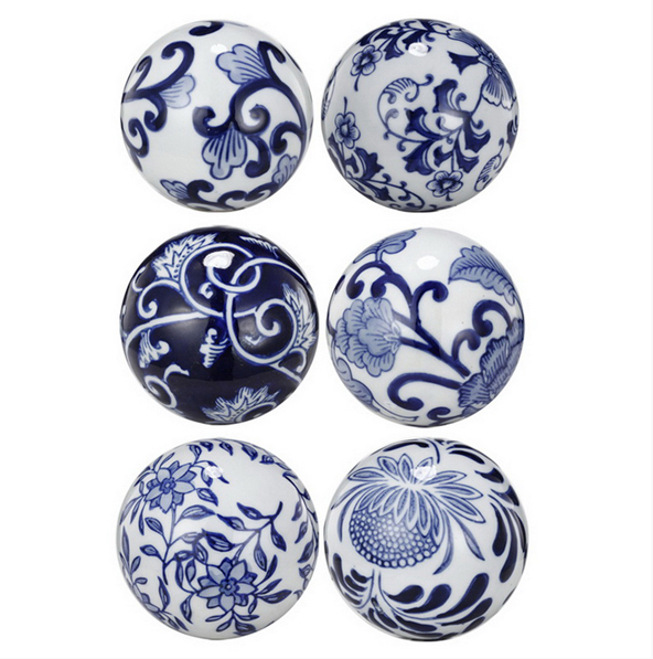 Hamptons 6 Decorator Balls