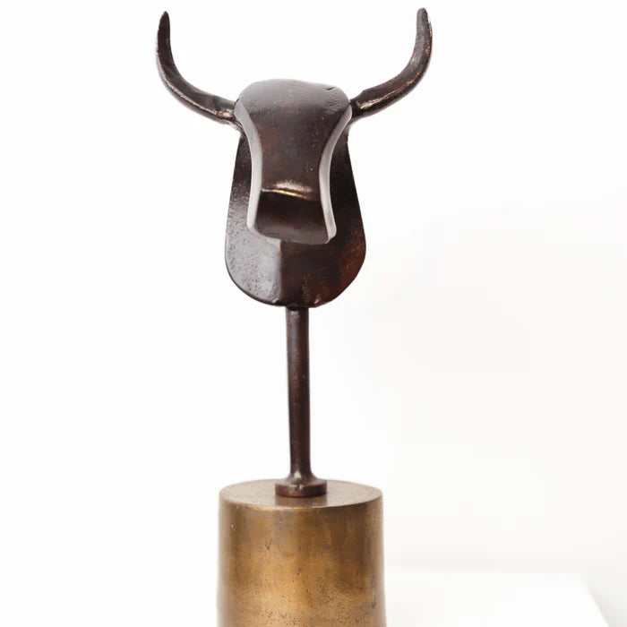 Abstract Bronze Decor - Bull