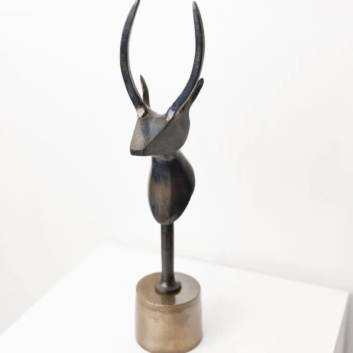 Abstract Bronze Decor - Deer