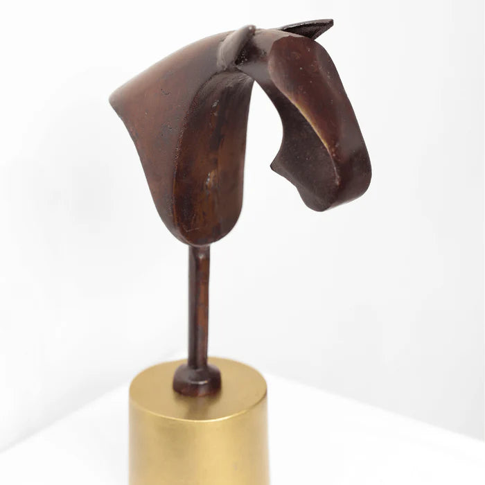 Abstract Bronze Decor - Horse