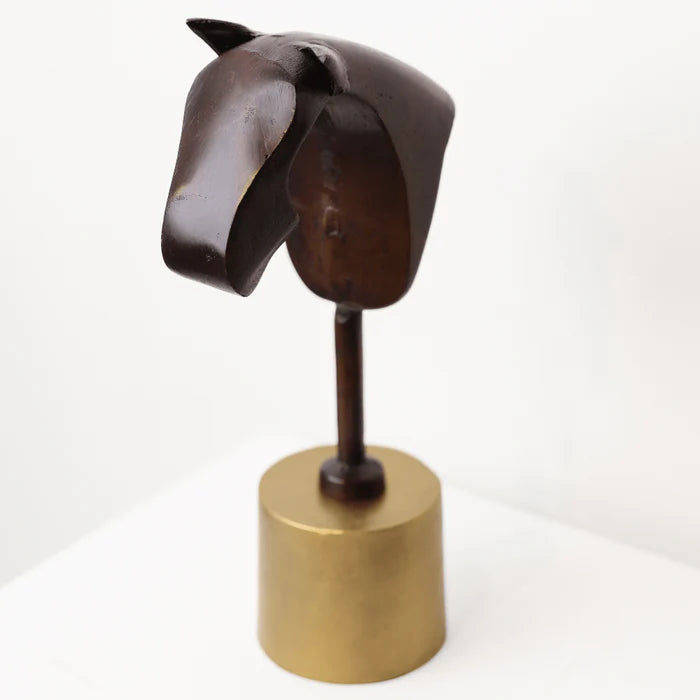Abstract Bronze Decor - Horse