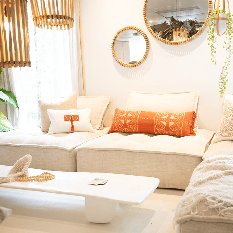 Ikat Morinda Long Lumber Cushion